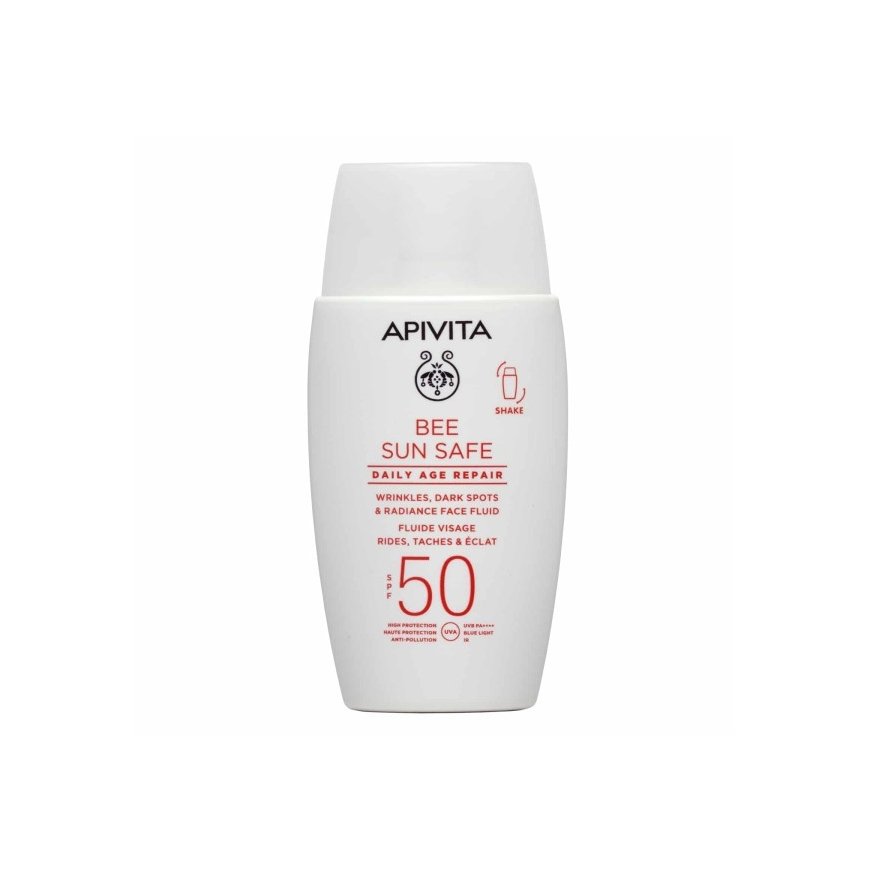 Apivita BEE SUN SAFE Daily Anti-Aging Repair SPF50 kasvovoide 50 ml