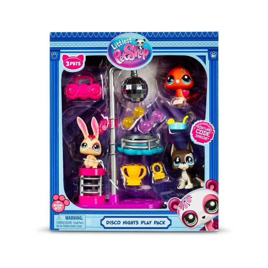 Littlest Petshop LITTLEST PET SHOP Set "Disco"