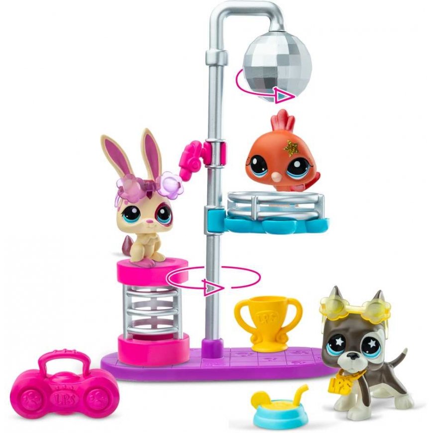 Littlest Petshop LITTLEST PET SHOP Rinkinys „Diskoteka“ – 2