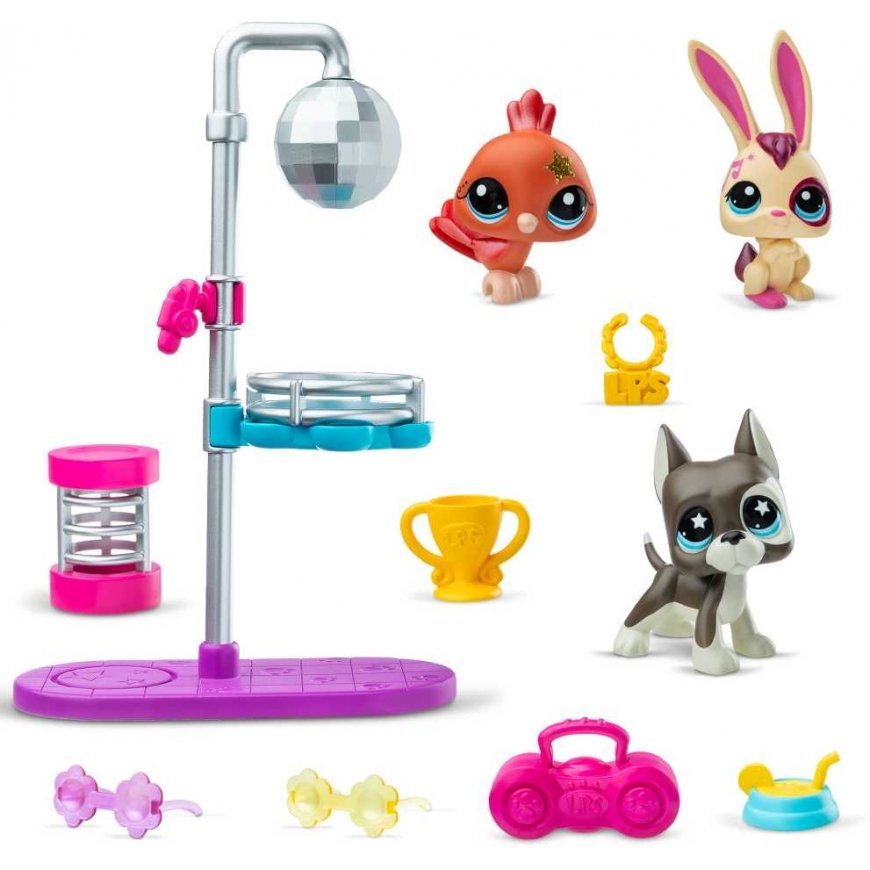 Littlest Petshop LITTLEST PET SHOP Set "Disco" – 3