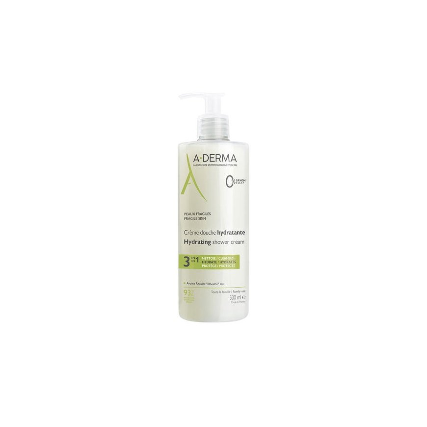 A Derma ESSENTIAL RANGE moisturizing shower cream 500 ml