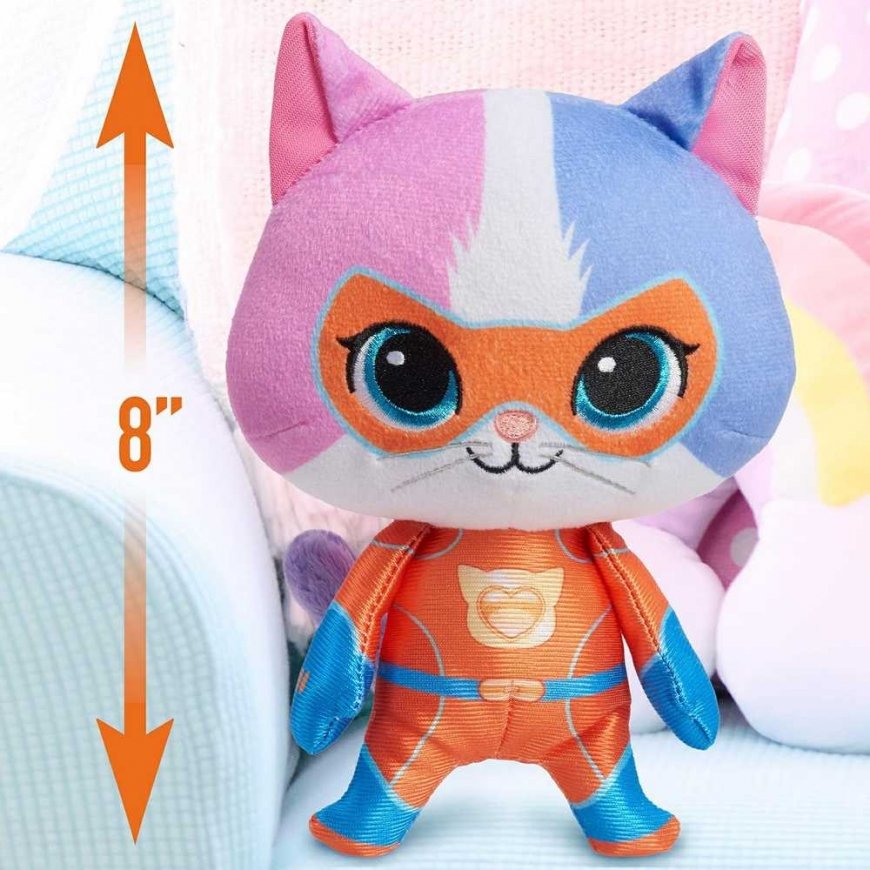 Disney Junior Supercats Super Kities plush toy Kitty Buddy/Bartuś 17 cm – 4