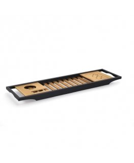 Zeller Present 18972 Melns, Koks Bamboo
