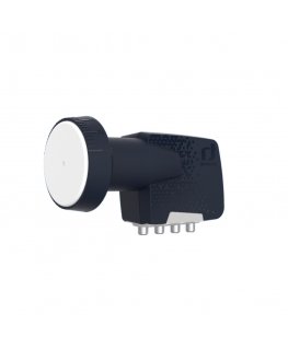 Inverto IDLP-QDL410-PREMU-OPN taajuusmuunnin (LNB) 10,7 - 12,75 GHz musta, Valkoinen