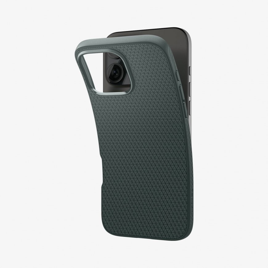 Spigen Liquid Air matkapuhelimen suojakotelo 16 cm (6.3") Suojus Vihreä – 3