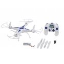 Revell GO! STUNT 4 rotori Kvadrokopters 380 mAh Zils, Balts Revell GO! STUNT 4 rotori Kvadrokopters 380 mAh Zils, Balts