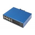Digitus DN-651160 сетевой коммутатор Управляемый L2/L3 Gigabit Ethernet (10/100/1000) Черный, Синий Digitus DN-651160 сетевой коммутатор Управляемый L2/L3 Gigabit Ethernet (10/100/1000) Черный, Синий