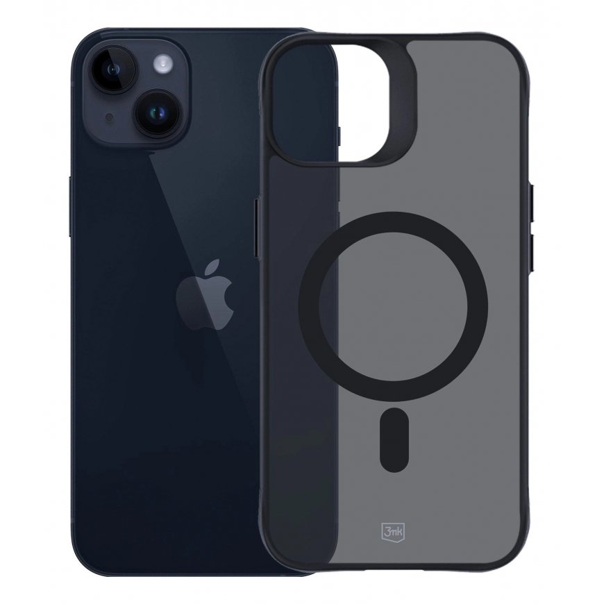 3MK Smoke MagCase mobilo telefonu apvalks 17 cm (6.68") Aploksne Pelēks – 2