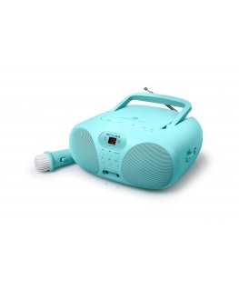 Muse MD-203 KB portatīva stereo sistēma Analogais FM Zils