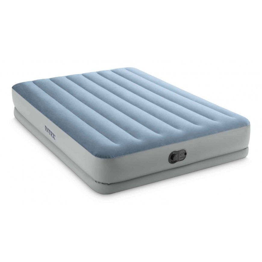 Intex 64159 air mattress Double mattress Light Blue Unisex