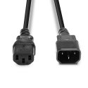 Lindy 30321 кабель питания Черный 1 m Разъем C14 Разъем C13 Lindy 30321 кабель питания Черный 1 m Разъем C14 Разъем C13