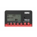 Korg MA-2 30 - 252 bpm цифровой метроном Черный, Красный Korg MA-2 30 - 252 bpm цифровой метроном Черный, Красный
