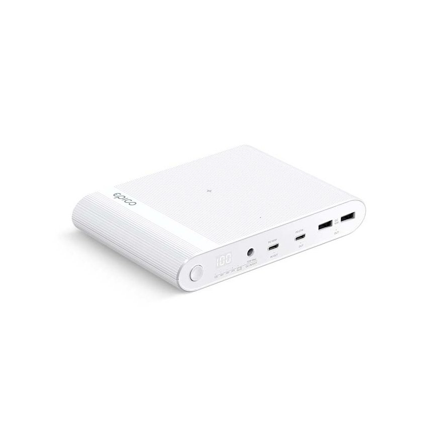 Epico 9915101100114 nešiojamasis įkroviklis 26800 mAh Belaidis įkrovimas Balta