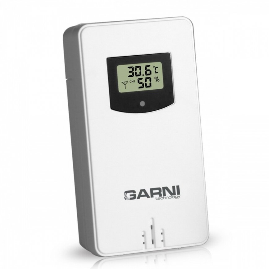 GARNI GARNI030H Valge LCD Patarei – 3