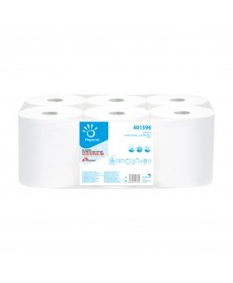 Papernet 401596 paberkäterätt 450 lehte Tselluloos Valge 37,25 m