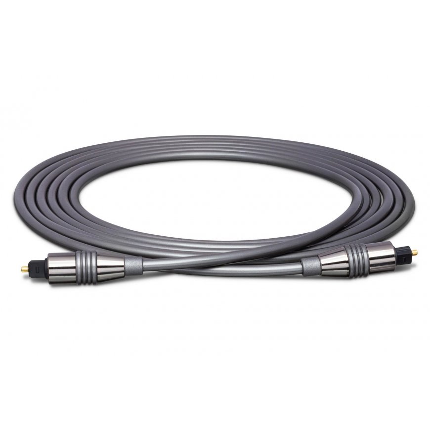 Hosa Technology OPM-320 InfiniBand- ja kuituoptiikkakaapeli 6,1 m Toslink Harmaa