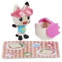 Gabby's Dollhouse , Carlita Toy Car with Pandy Paws Collectible Figure and 2 Accessories, Kids Toys 
