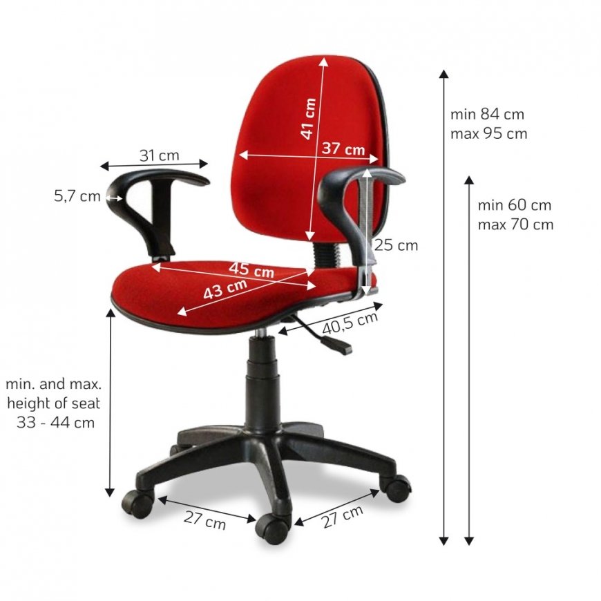 Techly ICA-CT MC04RE офисный / компьютерный стул – 3
