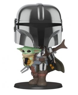 FUNKO POP! Mandalorian with the Child