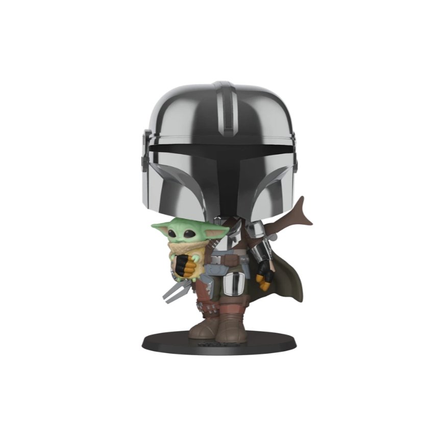 FUNKO POP! Mandalorian with the Child