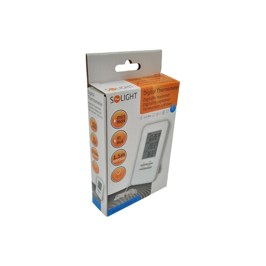 Solight TE09 digital weather station White – 2