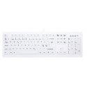 CHERRY AK-C8100F-U1-W/NOR klaviatūra Medicininis USB QWERTY Norvegija Balta CHERRY AK-C8100F-U1-W/NOR klaviatūra Medicininis USB QWERTY Norvegija Balta