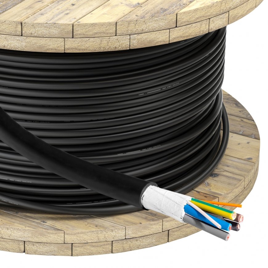 Akyga AK-SC-E12 elektrības kabelis Melns 1 m