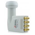 Opticum LOP 04H спутниковый конвертер 10,7 - 12,75 GHz Белый Opticum LOP 04H спутниковый конвертер 10,7 - 12,75 GHz Белый