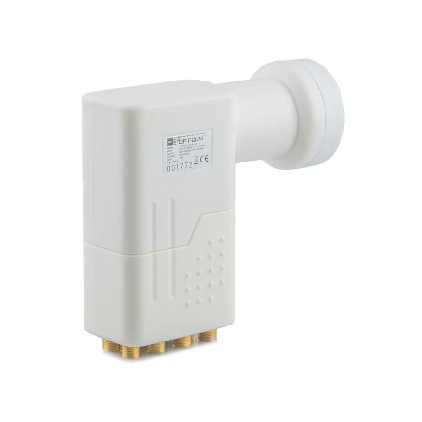 Opticum LOP 04H спутниковый конвертер 10,7 - 12,75 GHz Белый – 2