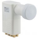 Opticum LOP 04H palydovinis keitiklis (LNB) 10,7 - 12,75 GHz Balta Opticum LOP 04H palydovinis keitiklis (LNB) 10,7 - 12,75 GHz Balta