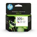 HP 305XL riittoisa kolmivärinen alkuperäinen mustekasetti HP 305XL riittoisa kolmivärinen alkuperäinen mustekasetti