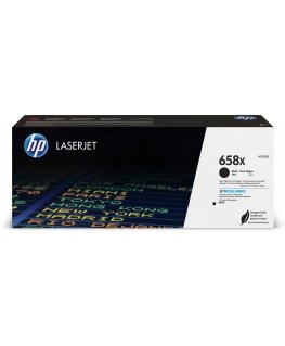 HP Оригинальный лазерный картридж увеличенной емкости LaserJet 658X, черный