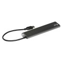 i-tec 3HUB778UK USB 3.2 Gen 1 (3.1 Gen 1) Type-A 5000 Мбит/с Серебристый