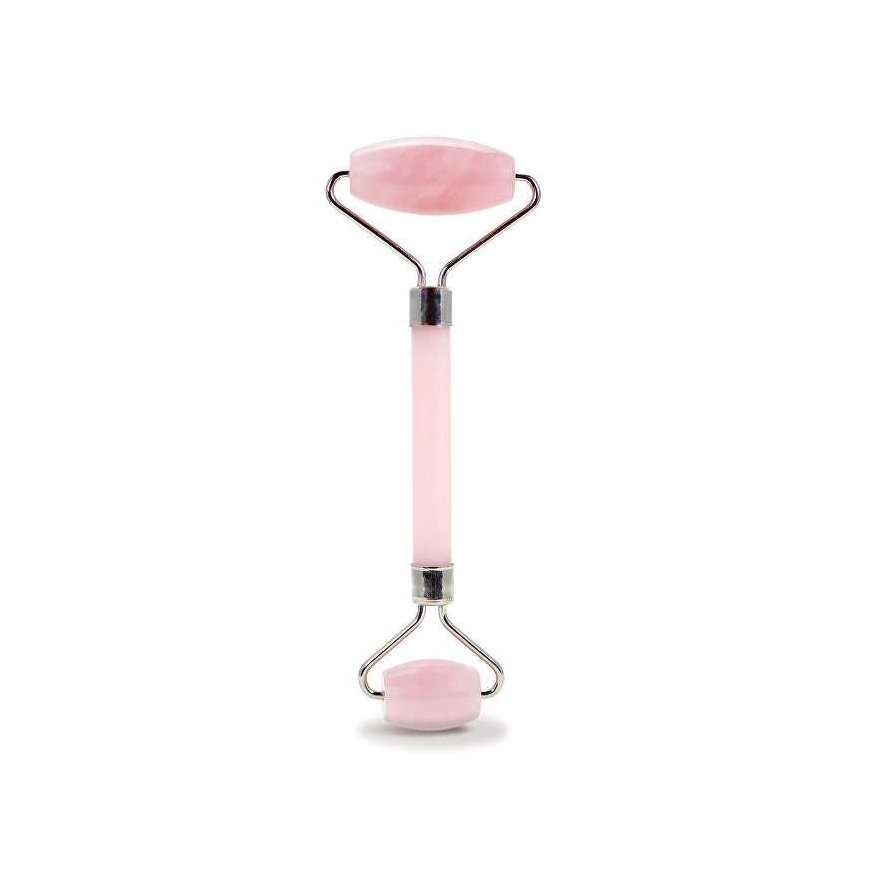 PlumBeauty Facial Contour Roller - ruusukvartsi (Rose Quartz Facial Roller) kosmeettinen laite