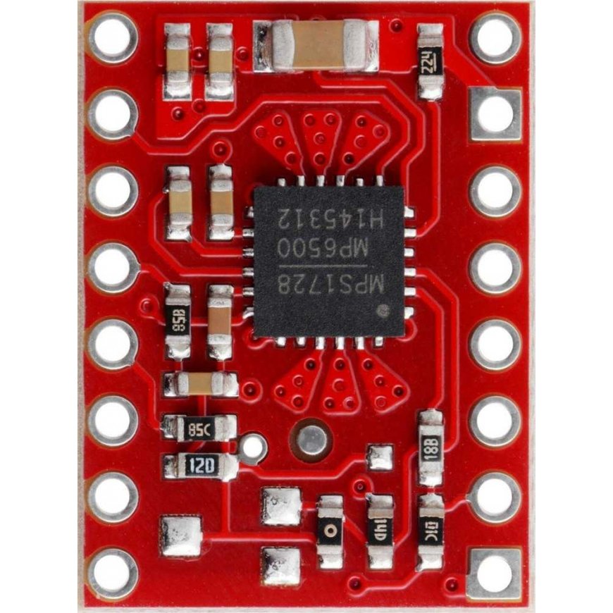 MP6500 stepper motor controller, digital current control (soldered pins), 2A, Pololu 2969 – 2