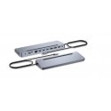 i-tec C31FLAT2PDPRO kannettavien tietokoneiden telakka ja porttitoistin Langallinen USB 3.2 Gen 1 (3 i-tec C31FLAT2PDPRO kannettavien tietokoneiden telakka ja porttitoistin Langallinen USB 3.2 Gen 1 (3