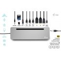 i-tec USB-C Metal Ergonomic 3x 4K Display Docking Station + Power Delivery 100 W i-tec USB-C Metal Ergonomic 3x 4K Display Docking Station + Power Delivery 100 W