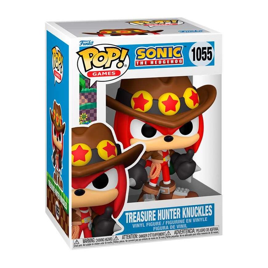 FUNKO POP! Vinyl Figure: Sonic The Hedgehog - Treasure Hunter Knuckles