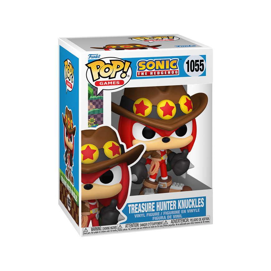 FUNKO POP! Vinyl Figure: Sonic The Hedgehog - Treasure Hunter Knuckles – 3