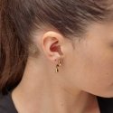 Brosway Gold Plated Hoop Earrings with Tear Drop Perfect Pendants BPC45 Brosway Gold Plated Hoop Earrings with Tear Drop Perfect Pendants BPC45