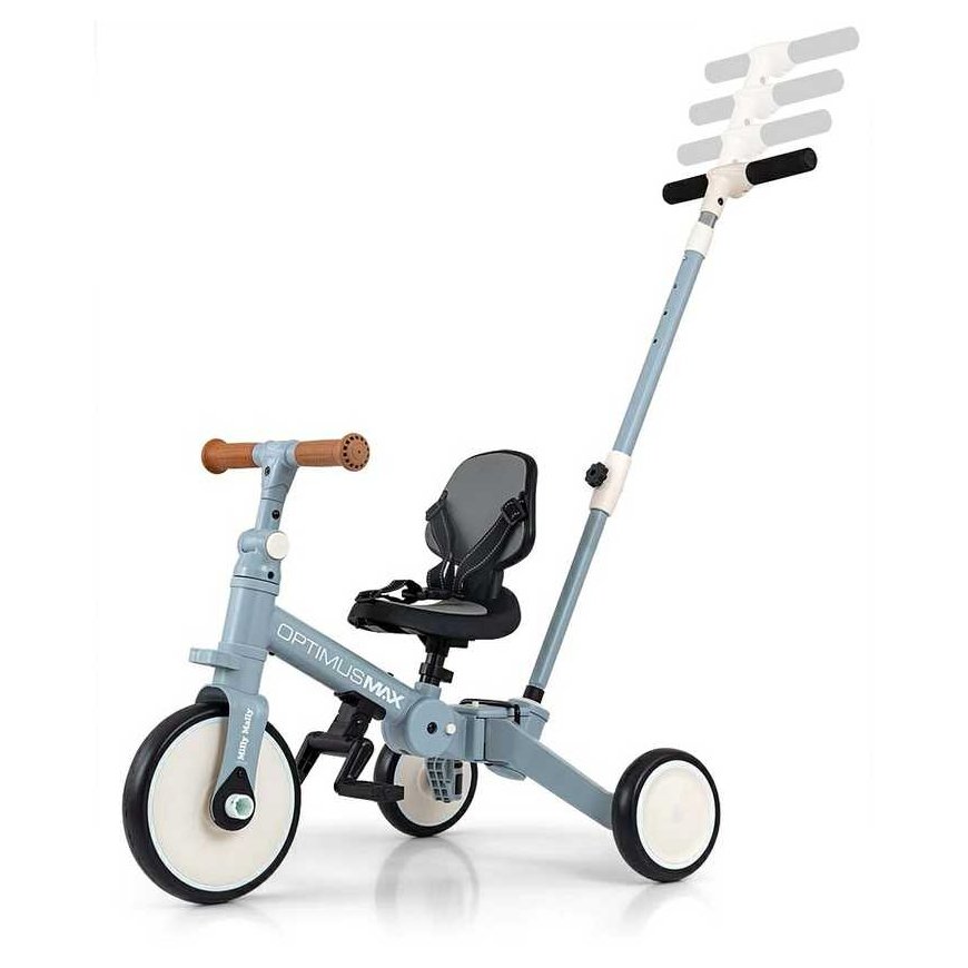 Milly Mally Dviratukas 5w1 Optimus Max Denim – 2