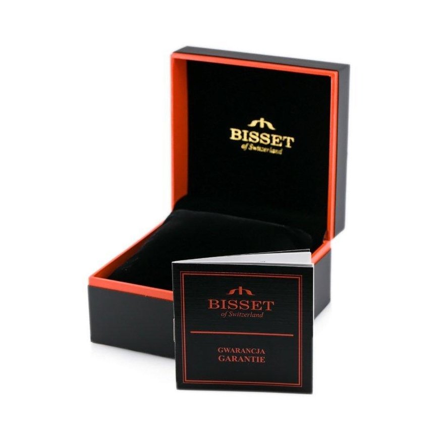 Men's watch BISSET BSCF40 (zb095c) - sapphire glass – 2
