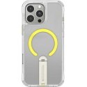 Skinarma Helix for Apple iPhone 16 Pro Magnetic Charging 360 Rotating Stand dėklas telefonui skaidrus Skinarma Helix for Apple iPhone 16 Pro Magnetic Charging 360 Rotating Stand dėklas telefonui skaidrus
