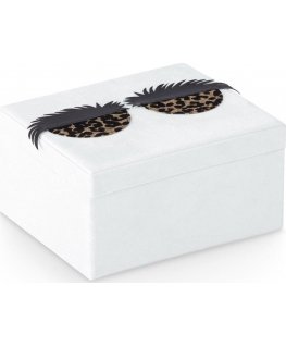 AmeliaHome Jewelry Box AH LASHES White 19X12