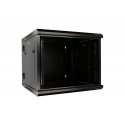 Extralink 6U 600X600 AZH WALL-MOUNTED RACKMOUNT CABINET SWING TYPE BLACK Seinale monteeritav riiul M Extralink 6U 600X600 AZH WALL-MOUNTED RACKMOUNT CABINET SWING TYPE BLACK Seinale monteeritav riiul M
