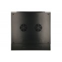 Extralink 6U 600X600 AZH WALL-MOUNTED RACKMOUNT CABINET SWING TYPE BLACK Seinale monteeritav riiul M Extralink 6U 600X600 AZH WALL-MOUNTED RACKMOUNT CABINET SWING TYPE BLACK Seinale monteeritav riiul M