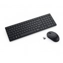 DELL KM555 näppäimistö Sisältää hiiren Universaali RF Wireless + Bluetooth QWERTY Ukraina musta