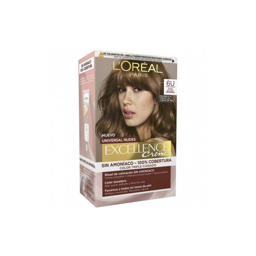 Pitkäkestoinen hiusväri L'Oreal Make Up Excellence Dark Blonde