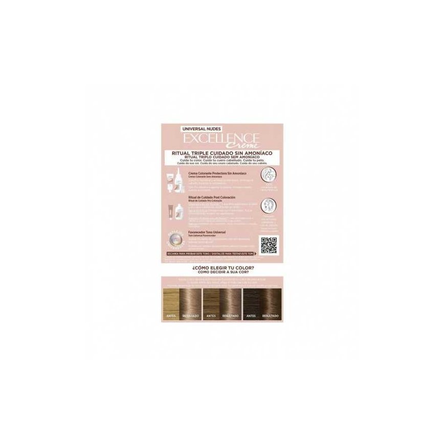 Pitkäkestoinen hiusväri L'Oreal Make Up Excellence Dark Blonde – 2