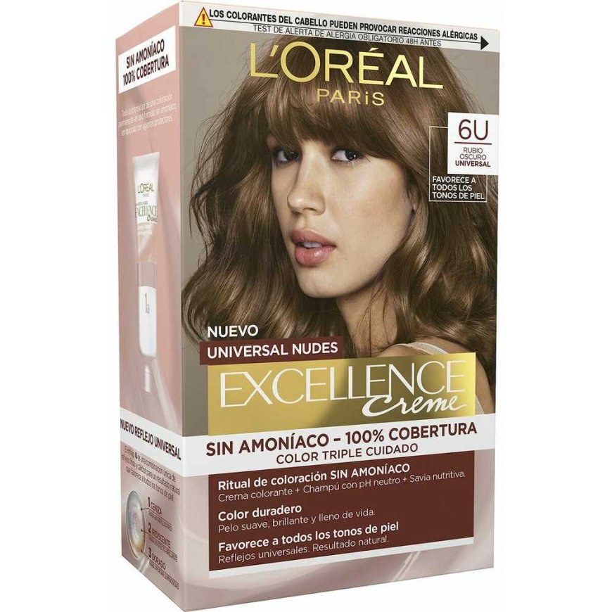 Pitkäkestoinen hiusväri L'Oreal Make Up Excellence Dark Blonde – 3